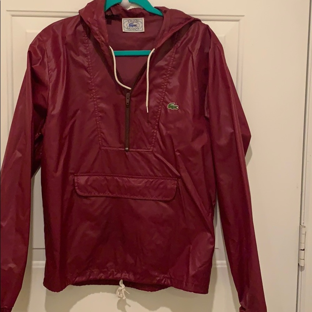 Vintage 1980 IZOD Lacoste Anorak Jacket